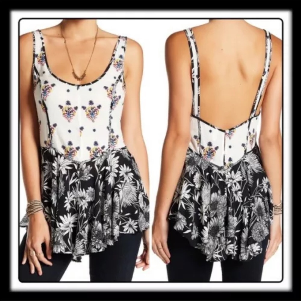 Free People Intimately Mixed Print Tank
